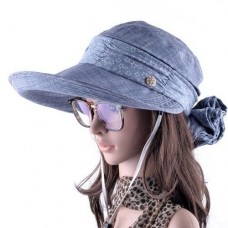 Wide Brim Summer Visor Caps Mujer Outdoors Anti Uv Face Neck Protection Sun Hats  eb-39837586